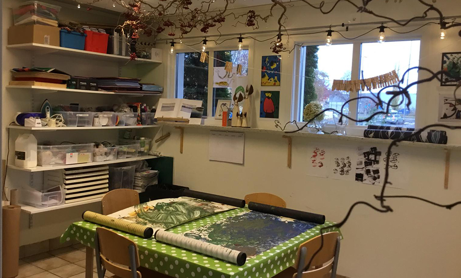 Interiörbild från Atljén