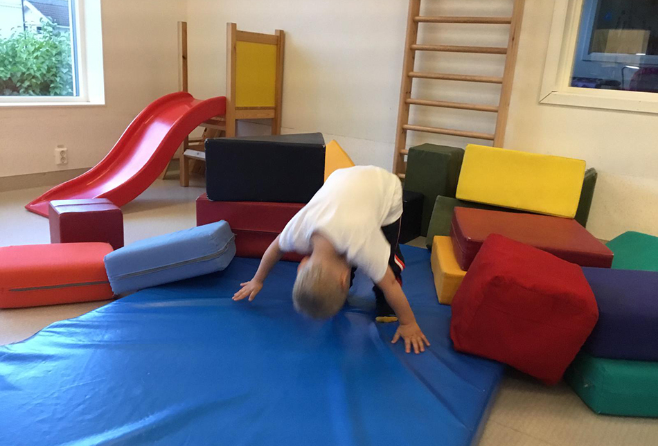 Interiörbild från lekrummet